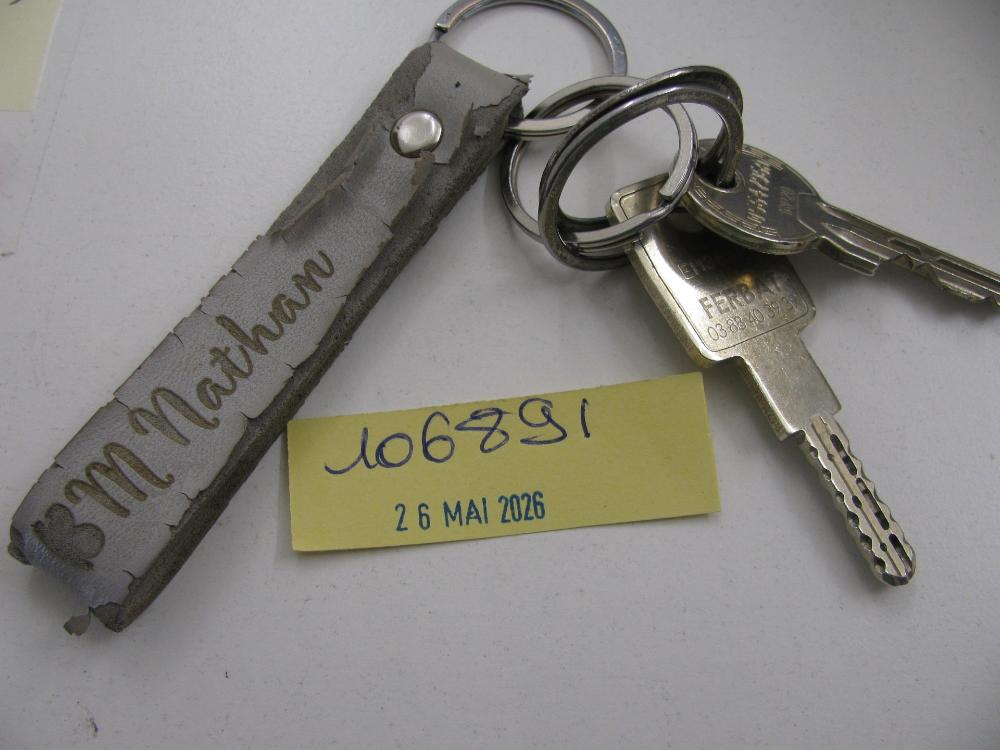 Clés : N° 2026002513 Trouvé(e) le : Tue May 26 00:00:00 CEST 2026