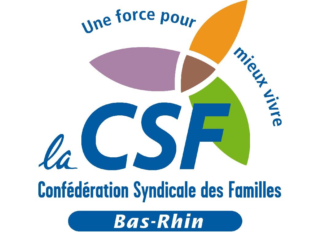 Logo - Confédération Syndicale des Familles du Bas-Rhin